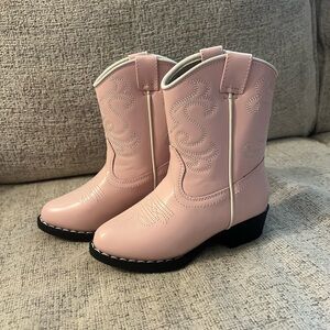 NWOT Toddler Pink Cowboy Boots | Size 8
